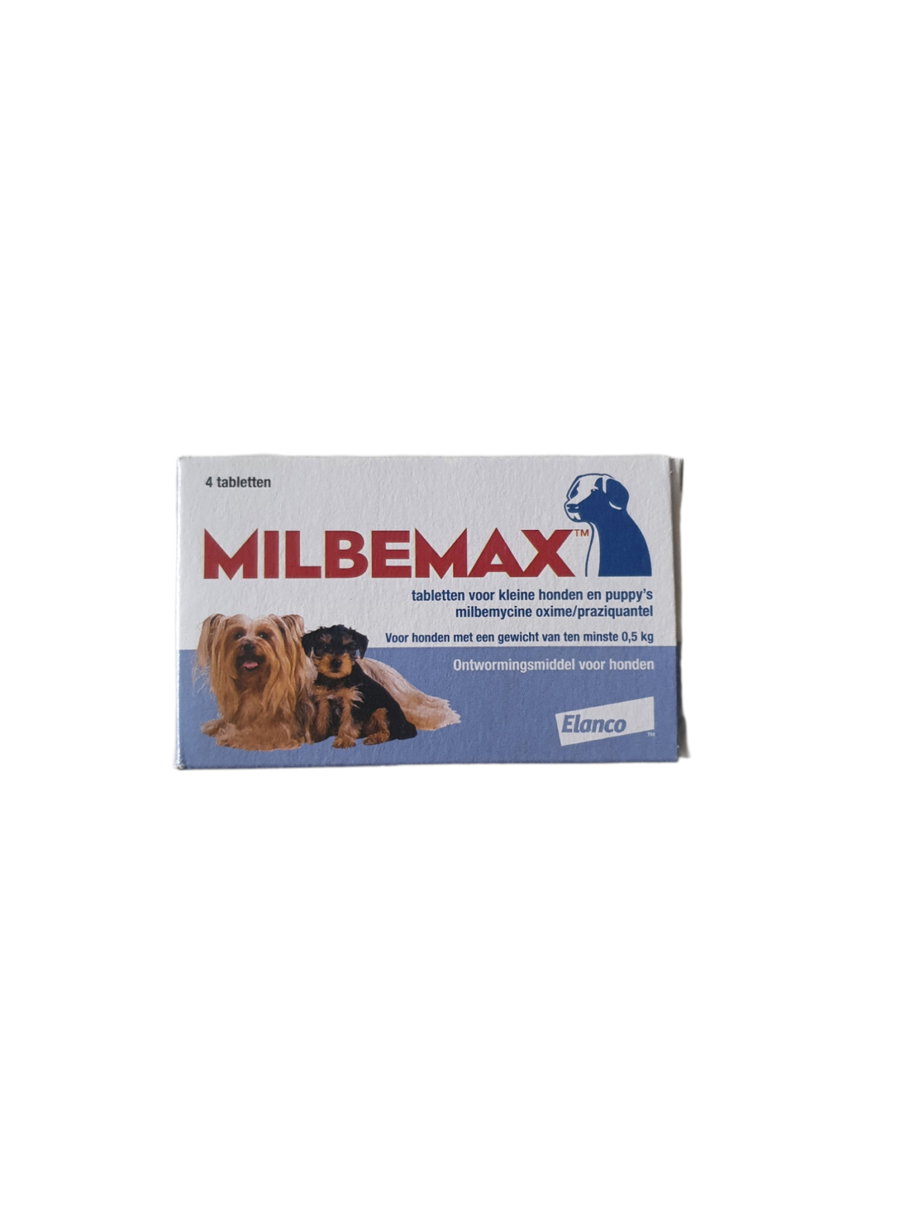 Milbemax Großer Hund Ab 5 Kg 4 Tabletten Milbemax klein/puppy 4 tabletten